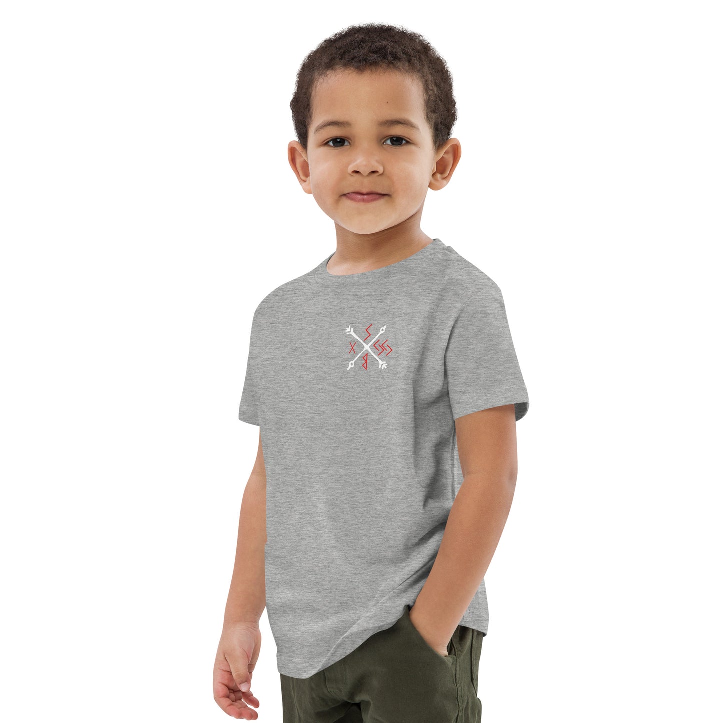 Runen Team PJJ Logo T-Shirt für Kinder