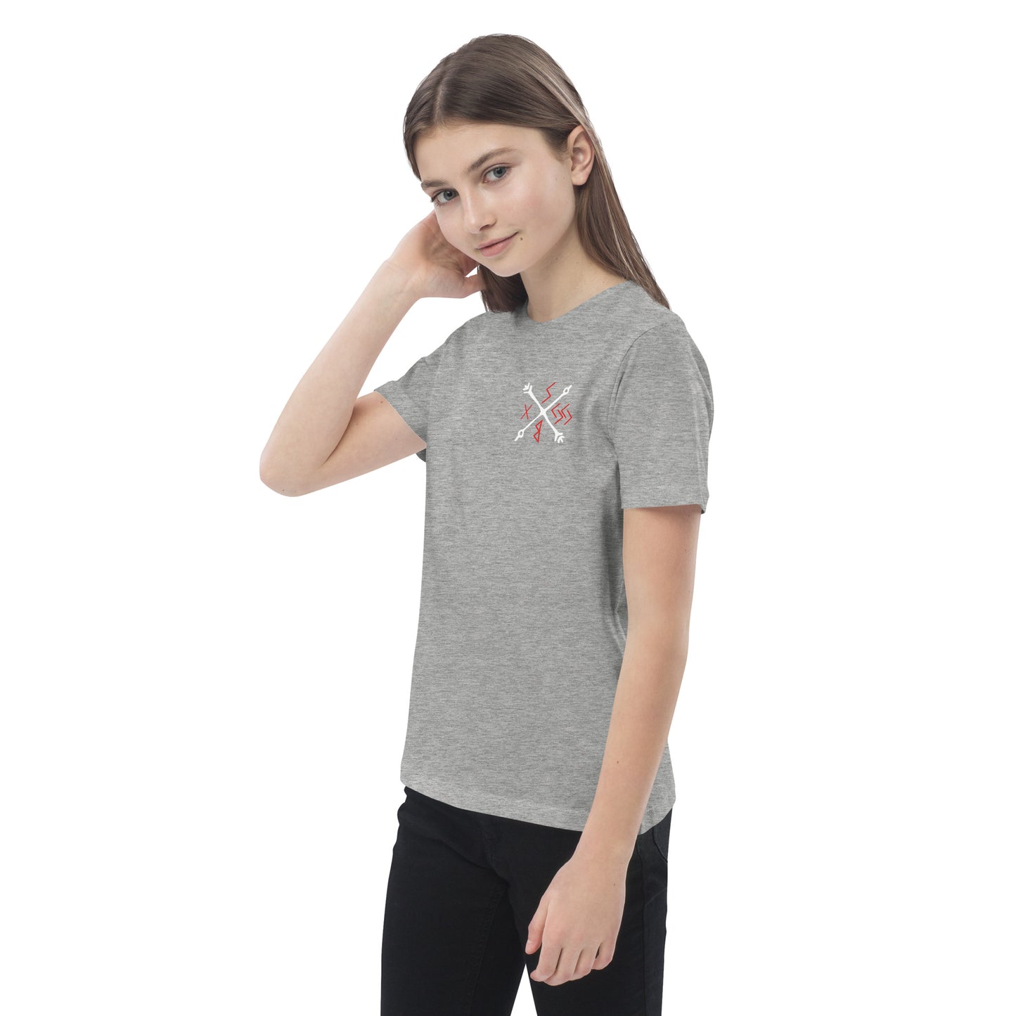 Runen Team PJJ Logo T-Shirt für Kinder